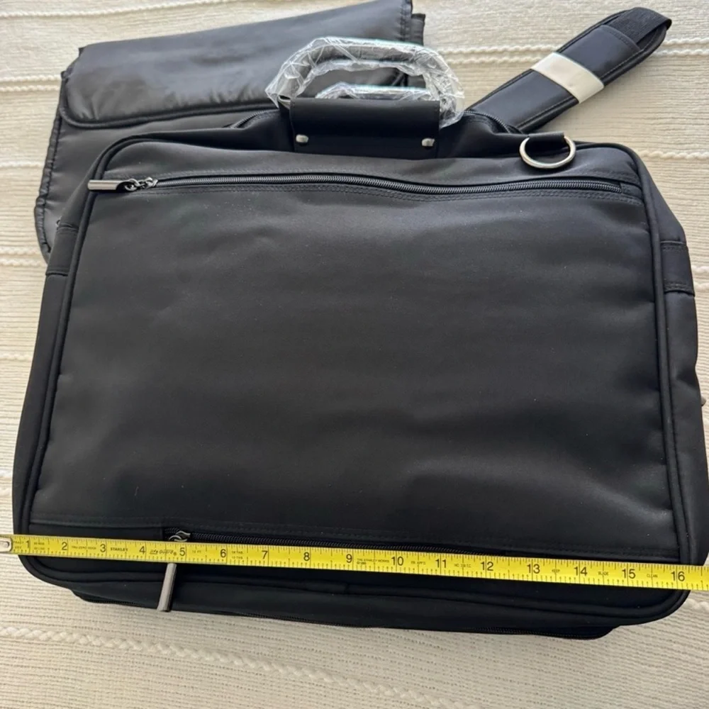 NWT Lancaster Italy Document Laptop Holder Business Large Briefcase Bag